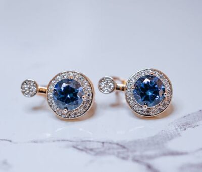 boucles d'oreilles en diamant