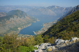 Vue depuis la montagne