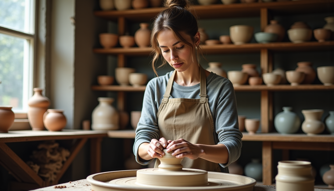 Poterie, Reconversion professionnelle, Artisanat, Céramique